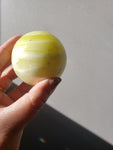 Lemon Calcite Sphere