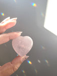 Rose Quartz Pocket Heart